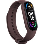 Ranneke Mi Band -rannekorulle 7 6 5 4 3 Rannekoru Xiaomi Mi Band 5 4 Hihna silikoni Sport Rannekello Ranneke 7 6 3 Vaihtoranneke