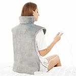 Electric Heating Pad for Back Neck and Shoulders Pain Relief, (60x100cm) Heated