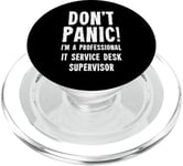 Superviseur du bureau de service informatique PopSockets PopGrip pour MagSafe