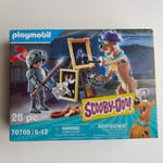 Playmobil 70709 Scooby Doo! Artist Painter Knight Dog Art Playset 28 Pieces NEW