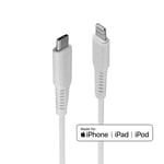 0.5m USB Type C to Lightning Cable, White