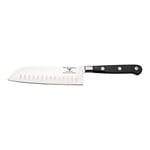 Rockingham Forge FRF Couteau Santoku 13 cm, entièrement forgé, manche en bois de pakka