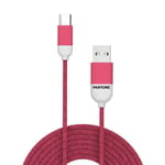 pantone universe cable usb a vers usb c 2.4a 1.5 m