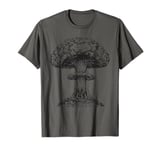 Vintage Atomic Bomb Fallout Nuclear Fission Mushroom Cloud T-Shirt