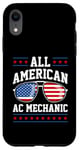 Coque pour iPhone XR Mécanicien AC patriotique All-American USA 4 juillet américain