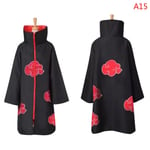 Barn Anime Naruto Cosplay Akatsuki Kappa Uchiha Festdräkt A A:155