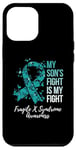 Coque pour iPhone 12 Pro Max My Son's Fight Is My Fight Fragile X Syndrome Sensibilisation