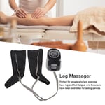 Leg Massager Heated Foot Air Compression Boots 3 Mode Feet Calf Thigh Timing SLS