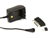 Nätadapter 3-12V DC 1,5A Deltaco PSR-15B