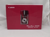 Canon IXUS I5 Powershot SD20 Digital ELPH /IXY/L2 Camera - Garnet (9705A001)