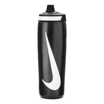 Nike Unisex Refuel 2024 532ml Water Bottle (Black) - One Size