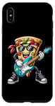 Coque pour iPhone XS Max Pizza Rockstar Guitare électrique amusante Musique Hommes Femmes Enfants