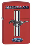 Zippo Lighter Ford Mustang Red