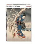 Piatnik- Hiroshige-Tale of Genji-Puzzle de 1000 pièces-68 x 48 cm, 559945, Multicolore