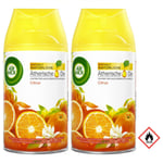 Air Wick Freshmatic Max Citrus Arôme Recharge 250ml 2er Paquet