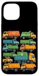 iPhone 15 MALLARE HONFE Garbage Trucks Case