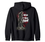 Friday the 13Th Jason I Wish It Was Friday Zip Hoodie