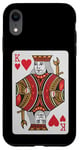 iPhone XR King Of Hearts Valentines Day Cool V-Day Couple Matching Case