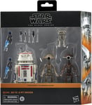 Star Wars : The Mandalorian - Black Series - Pack 4 figurines R5-D4, BD-72 & Pit