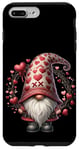 iPhone 7 Plus/8 Plus Love Gnome Valentines Day Wreath For Her With Cute Hearts Case