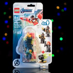 ⭐ LEGO 40418 Team Faucon Et Black Widow Avengers Marvel Minifigures Veuve Noire