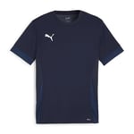 PUMA teamGOAL Matchday Jersey, Maillot de Foot Adultes Unisexes, PUMA Navy-PUMA White-Persian Blue, Bleu XL