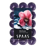 SPAAS 30 Bougies chauffe-plats parfumées, ± 4,5 heures - Wild Orchid