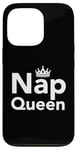 Coque pour iPhone 13 Pro Nap Queen, j'aime dormir et reposer mes yeux