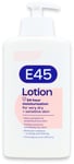 E45 Lotion 24HR Moisturisation Very Dry and Sensitive Skin 500ml X 1