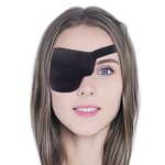 3D-silmämaski oikealle silmälle säädettävällä soljella Musta