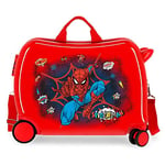 Marvel Spiderman Pop Valise Enfant Rouge 50x38x20 cms Rigide ABS Serrure à combinaison 38L 2,1kgs 4 roues Bagage à main