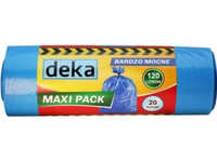 Deka Maxi Pack Extra Starka Påsar 120L Blå 20St (D-300-0101)