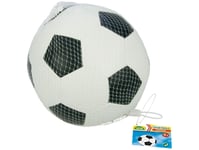 Lena Soft Fotboll Svart Och Vit, 18 Cm