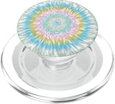 Pretty Tie Dye in Blue, Yellow, Pink & Green Pastel Colors PopSockets PopGrip for MagSafe