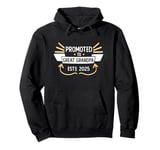 2025 Promoted to Great Grandpa Soon to Be Great Grandfather Pullover Hoodie