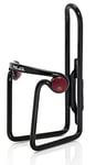 XLC Cage bidon alu BC-A02 (Couleur: Noir Matte) Porte-Bouteille métal pour vélo support bidon
