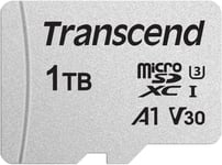 1Tb Microsdxc 300S Memory Card With Adapter,Class 10,U1,95Mb/S Eco Packaging,Ts1Tusd300S-Ae