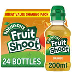 Robinsons Fruit Shoot Orange 24 x 200ml PET bottles