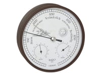 Tfa-Dostmann 20.2027.08, Rustfritt Stål, Inne Barometer, Inne Hygrometer, Inne Termometer, 16 Cm, 160 Mm, 46 Mm, 160 Mm