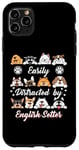 iPhone 11 Pro Max Easily Distracted by English Setter Irish Setters Funny Case