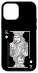 iPhone 12 mini Poker Player Design for a casino party - King with Cigar Case