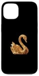 iPhone 13 Swan Gold Case