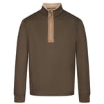 Regatta Mens Galador Half Zip Fleece Top (Dark Khaki) - Size 2XL