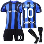 Den nya Inter Milan Home Football Shirt Set Tshirt No.10 #10 #10 28#