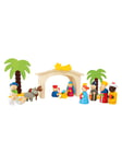 Small Foot - Wooden Nativity Scene Playset 15dlg.