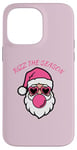 iPhone 14 Pro Max Christmas Santa Pink Rizz The Season Pink Gum Case