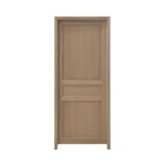 Bloc-porte Ordesa chêne H.204 x l.83 cm, poussant gauche