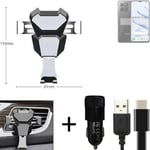 Car holder air vent mount for Honor 70 Lite cell phone mount