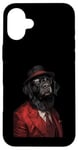 iPhone 16 Plus Newfoundland Dog Suit Case