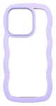 Proporta iPhone 15 Pro Wavy Phone Case - Purple